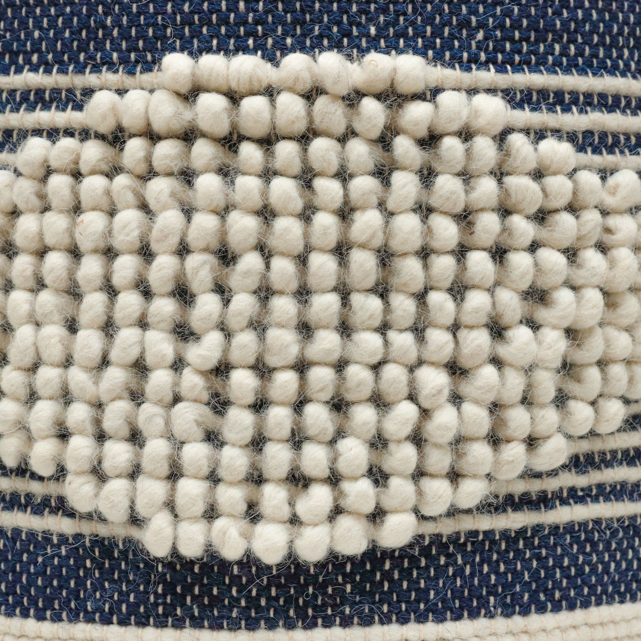 Diamond - Handcrafted Cylindrical Pouf