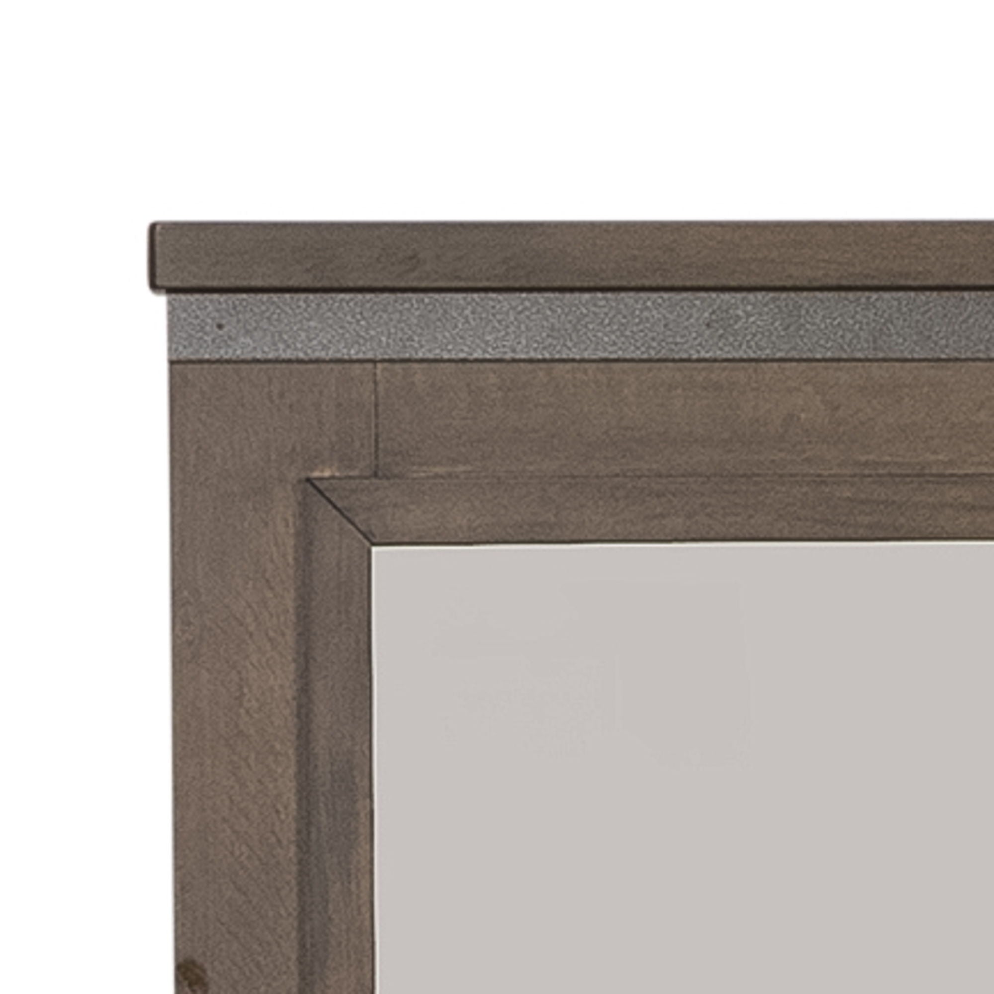 Liberty Furniture Thornwood Hills - Storage Bed, Dresser & Mirror | Meri Furniture