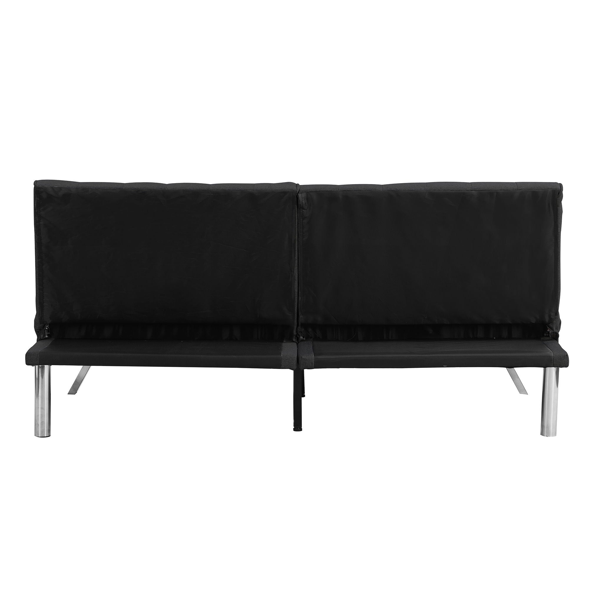 Modern Sofa Bed With Wood Frame And Stainless Legs