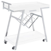 Coaster Fine Furniture Kinney - 1-Drawer Engineered Wood Bar Cart | Meri Furniture