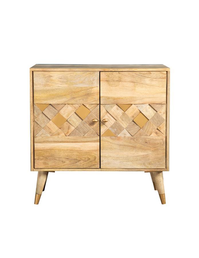 Coaster Fine Furniture Alyssum - Mango Wood Accent Cabinet | Meri Furniture