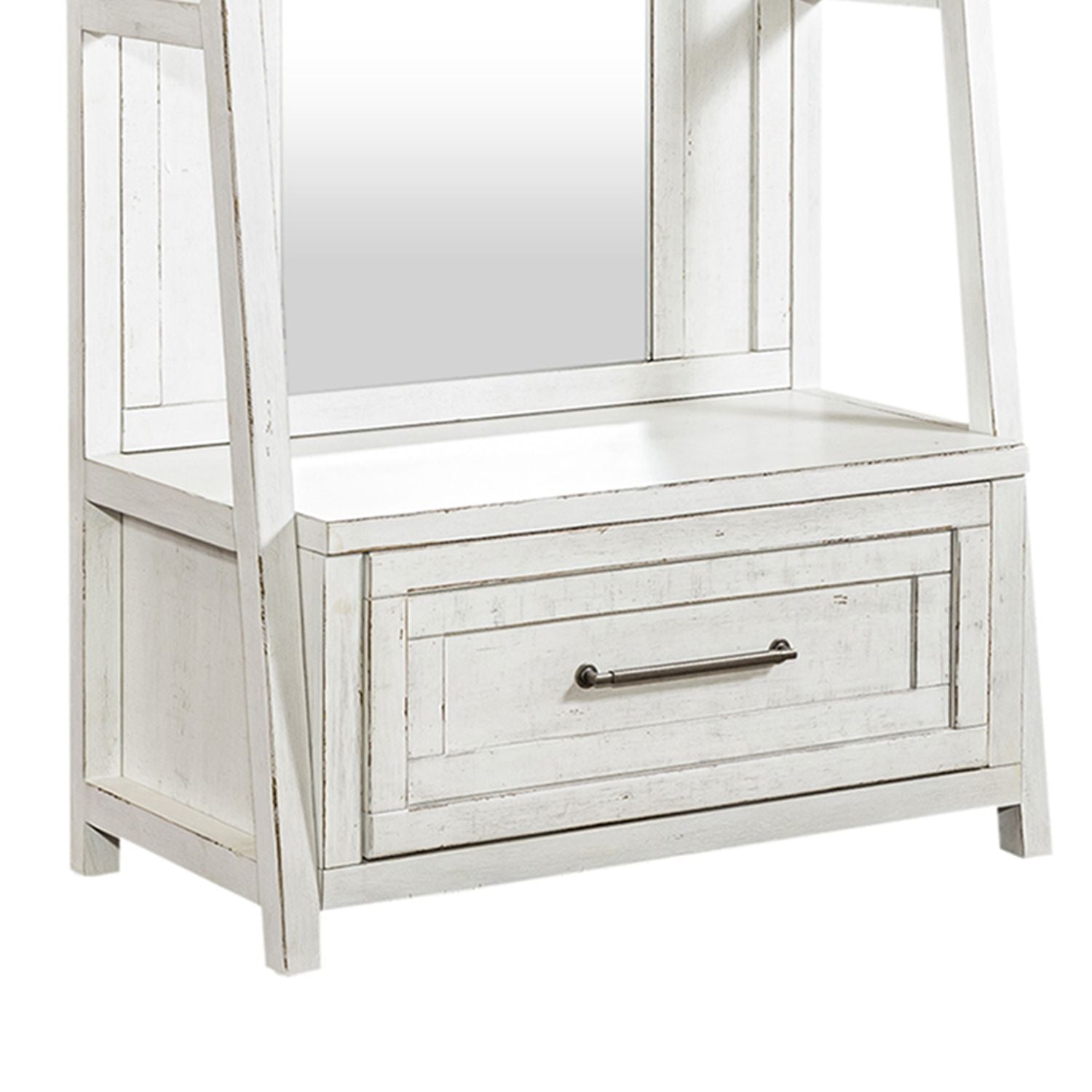 Modern Farmhouse - Hall Tree Base - White