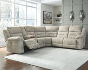 Millennium® by Ashley Family Den - Power Reclining Sectional | Meri Furniture