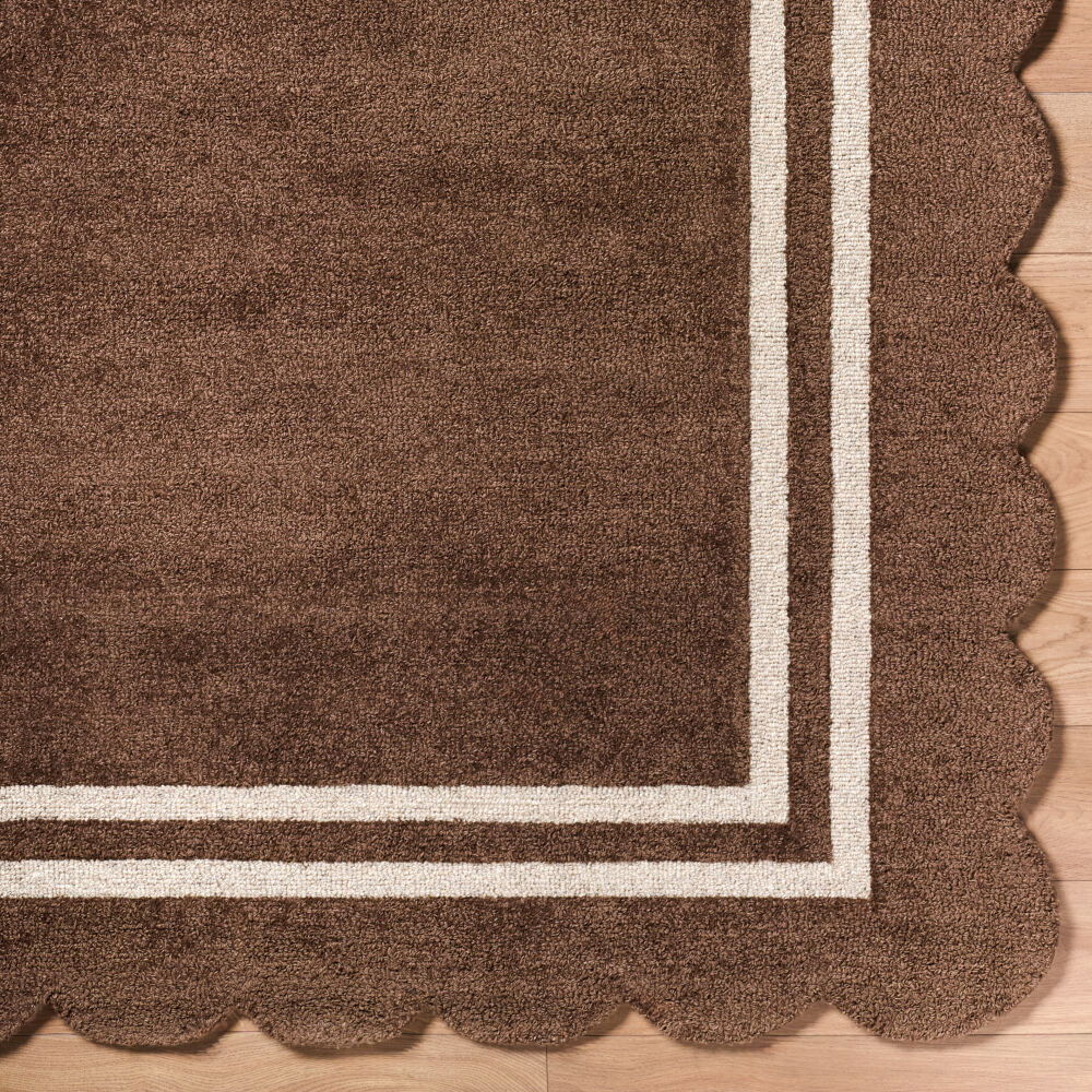 Scalloped Handmade Rug