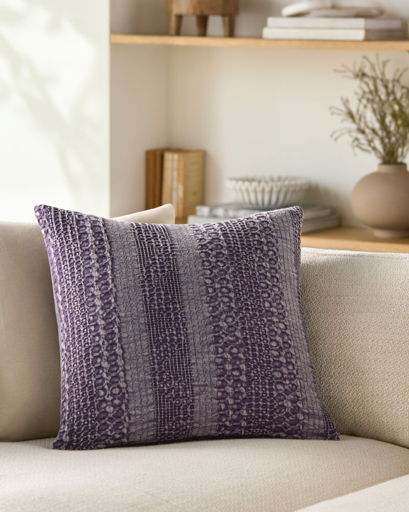 Washed Waffle Pillow