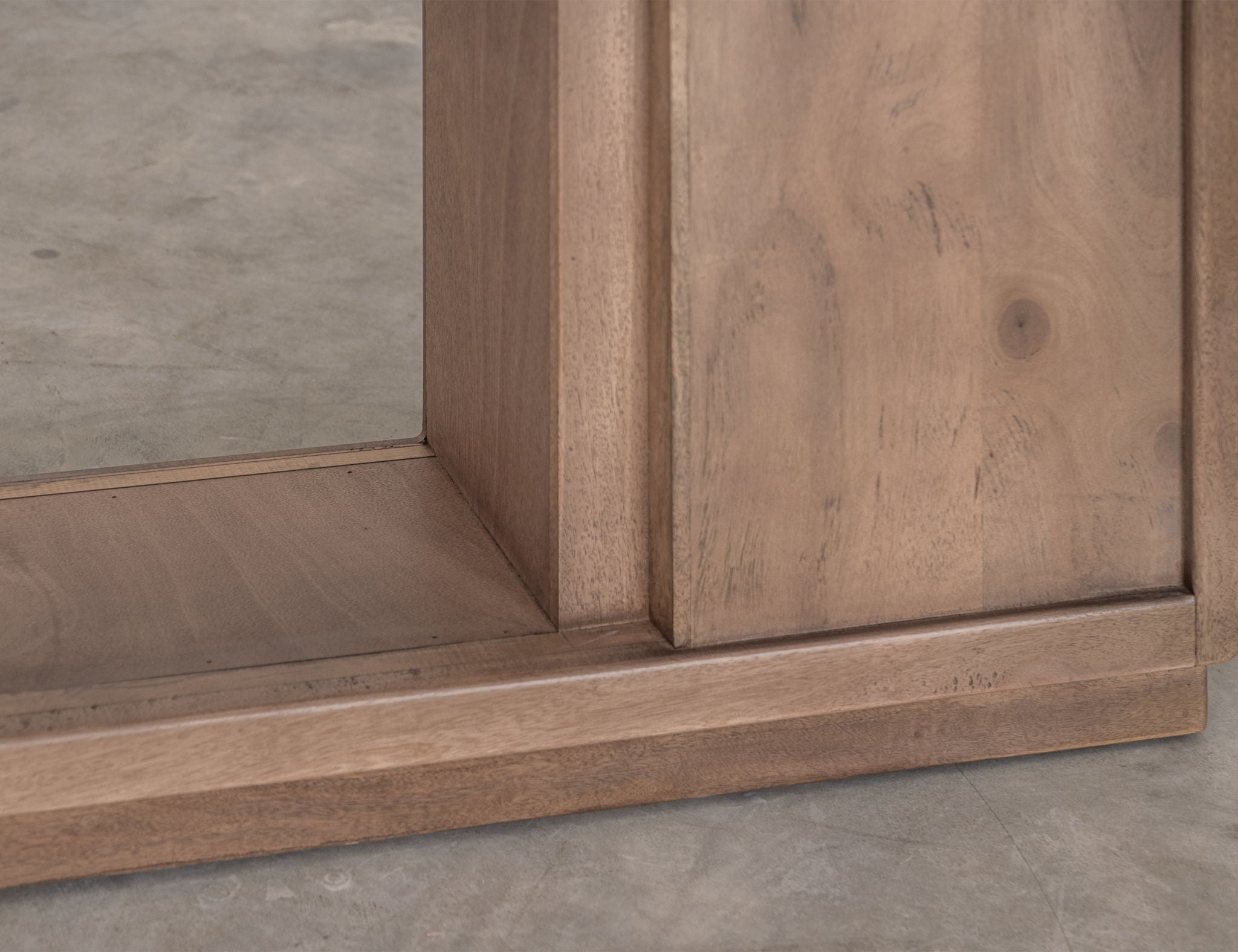 Mezquite - Mantel Fireplace - Light Brown