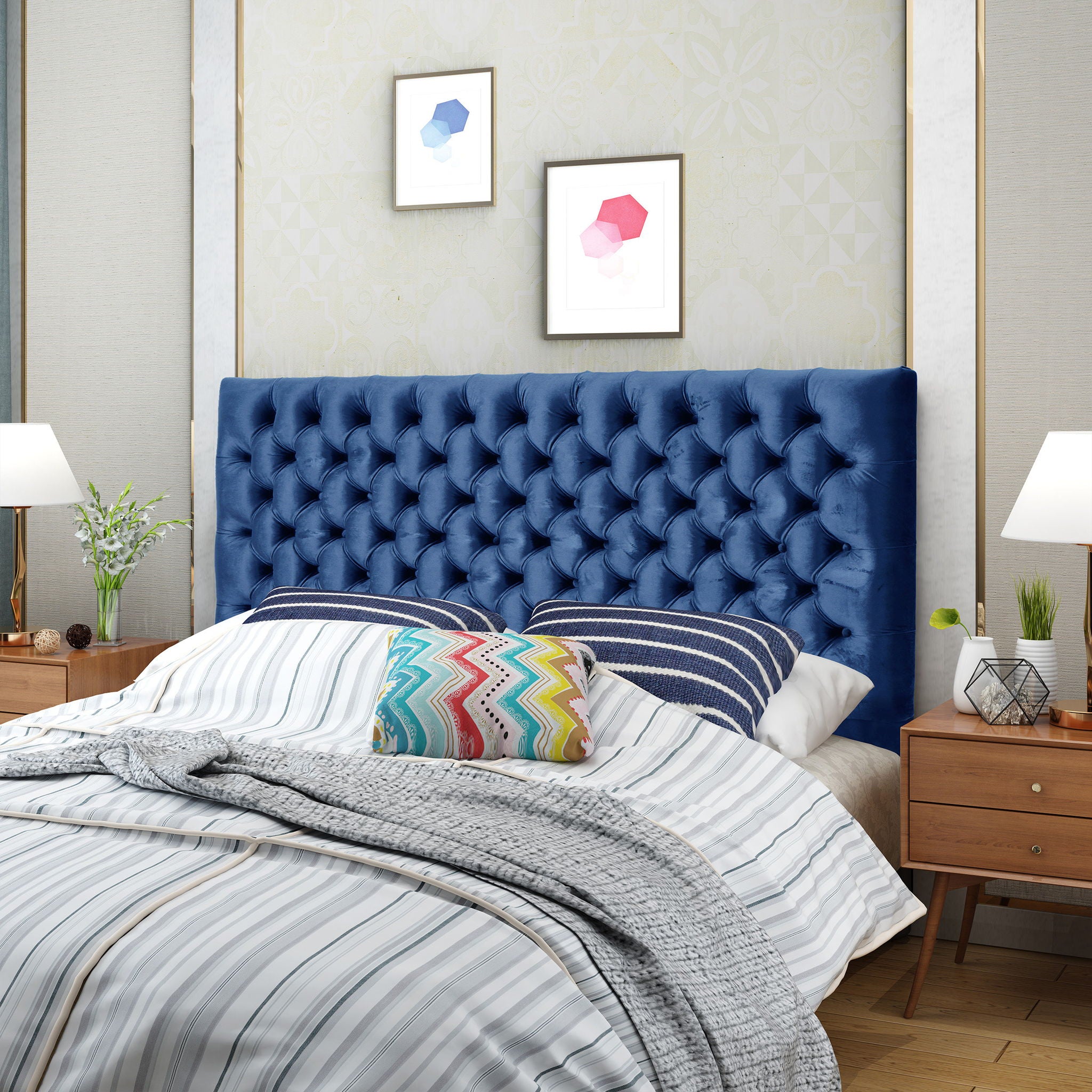 Annecy - Contemporary Upholstered Headboard