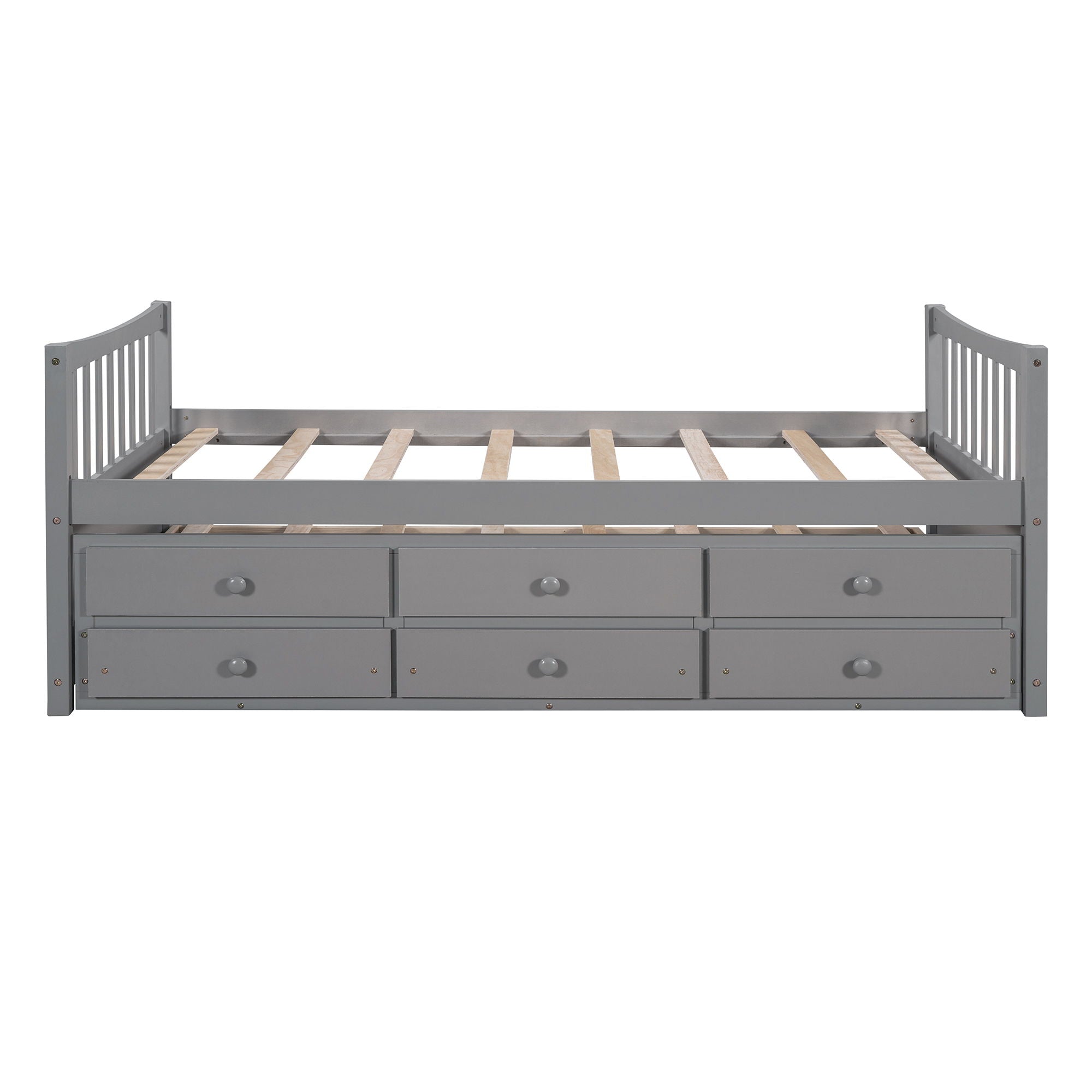 Twin Size Daybed With Trundle And Drawers