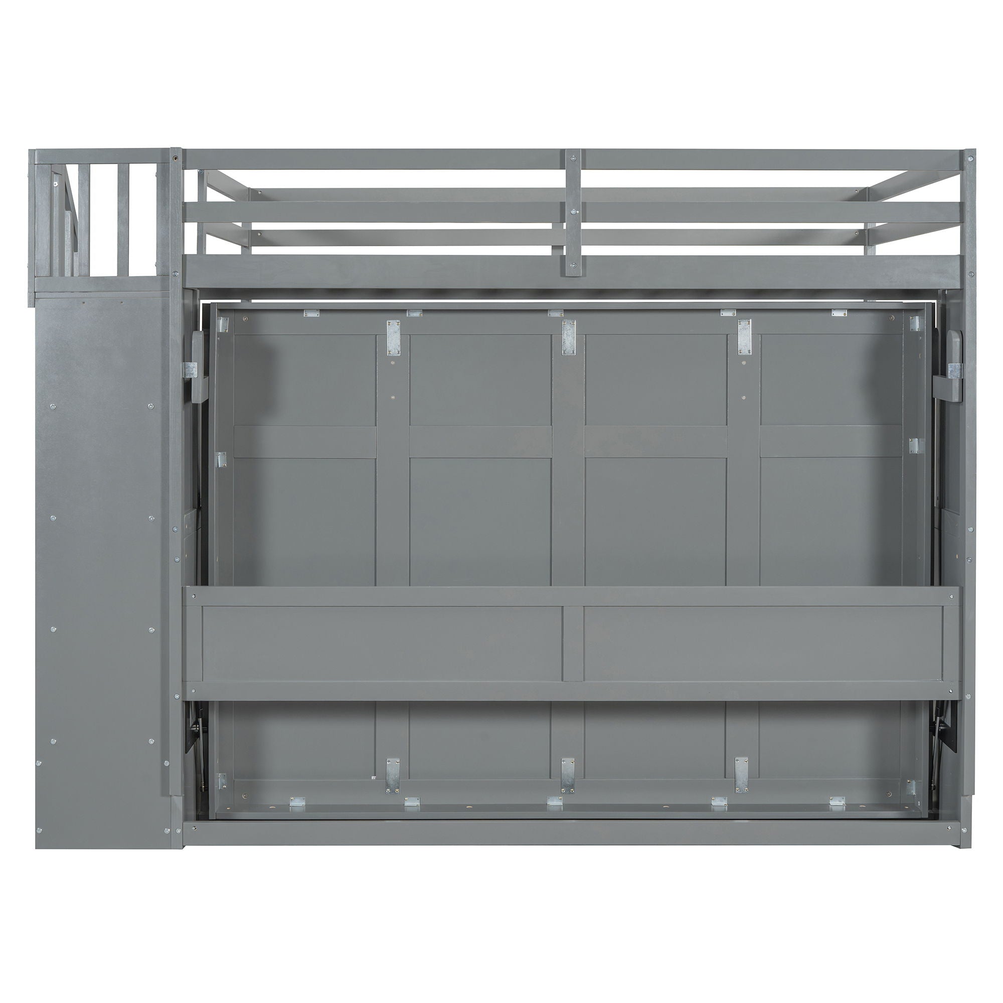 Murphy Bed With Smart Hydraulic System And Desk Design