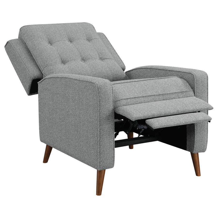 Coaster Fine Furniture Davidson - Upholstered Tufted Push Back Recliner | Meri Furniture