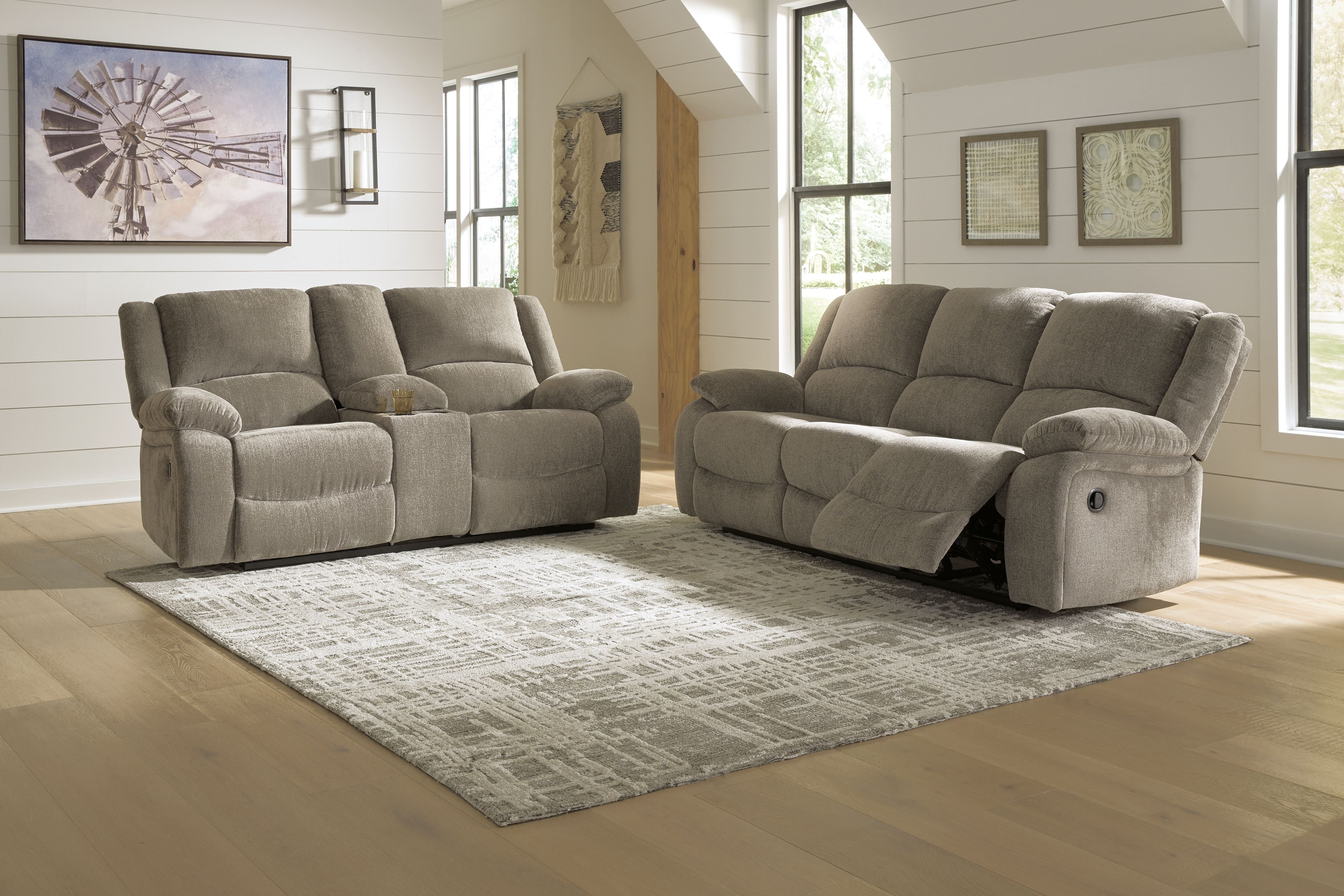 Signature Design by Ashley® Draycoll - Reclining Living Room Set | Meri Furniture
