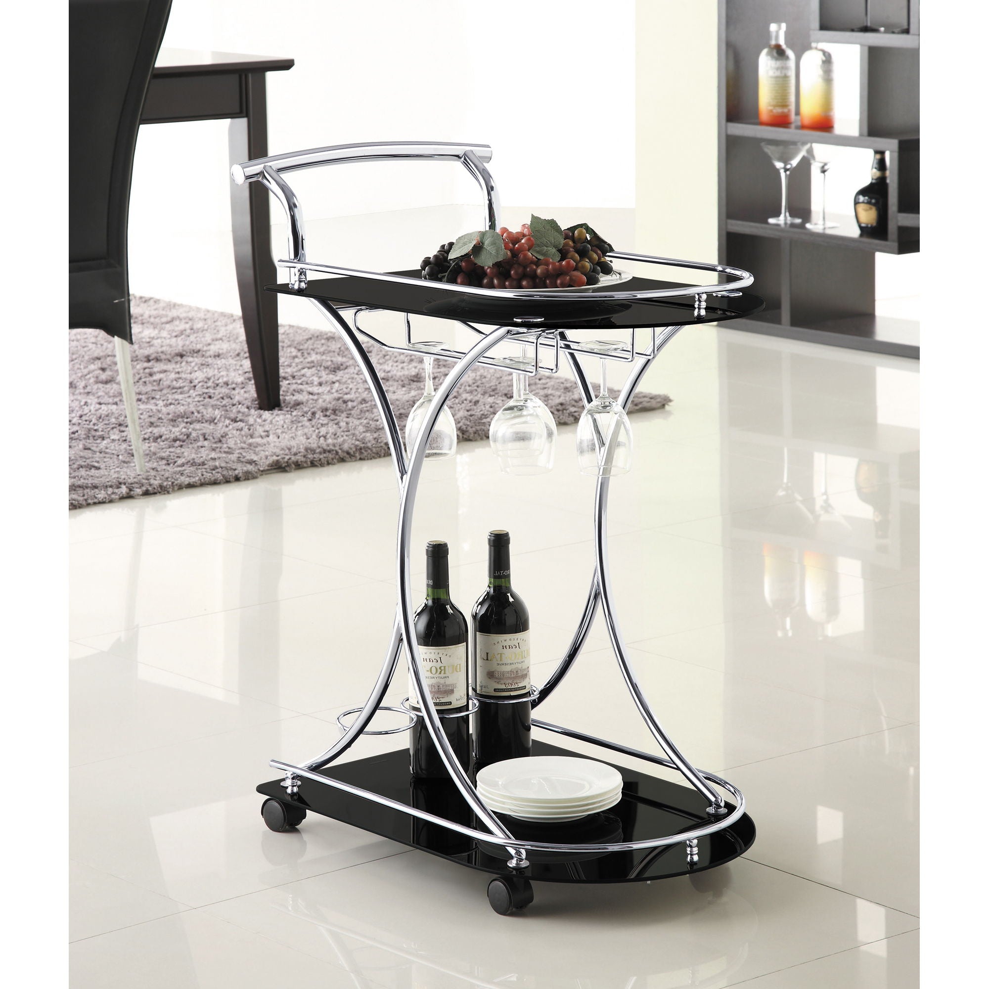 Allen - 2 Tier Bar Cart