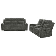 Kennett - Chenille Power Reclining Sofa Set