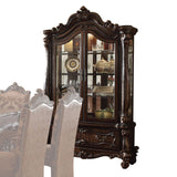 Curio Cabinet • Arched Top: Touch Light & 2 Glass Doors.