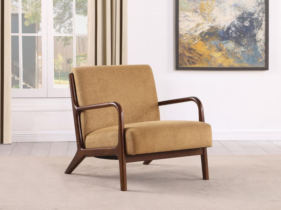 Coaster Fine Furniture Foster - Upholstered Wood Frame Accent Chair | Meri Furniture