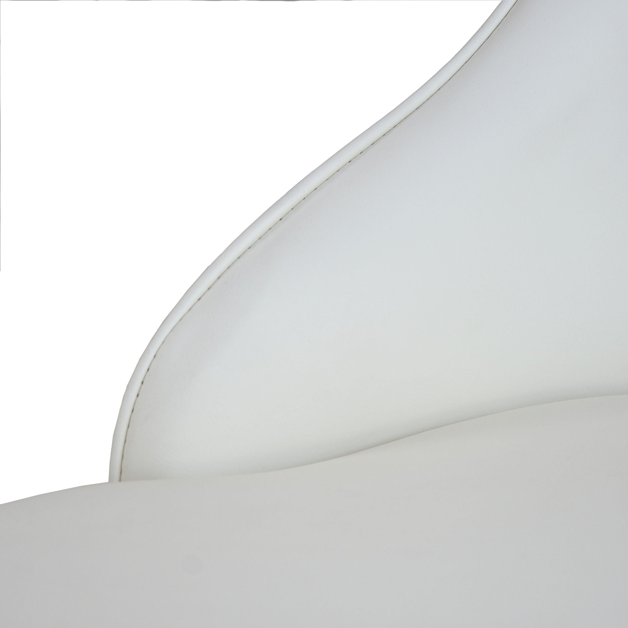 Modern Sponge-Filled Dining Chair, Solid Wood Metal Legs, Suitable For Restaurants, Living Rooms And Rooms (Set of 2) - White