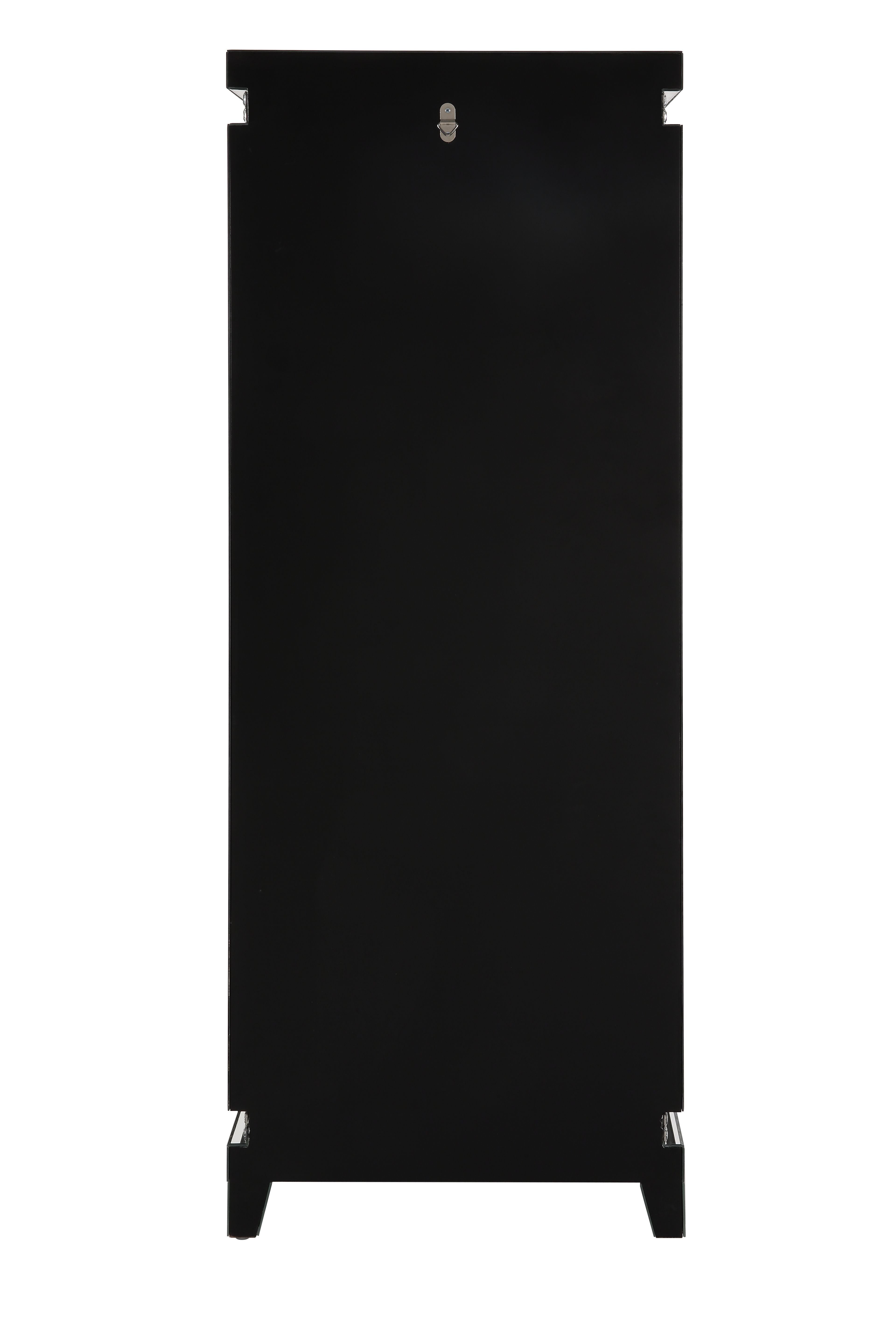 ACME Lotus - Jewelry Armoire - Mirrored & Faux Crystals Inlay | Meri Furniture