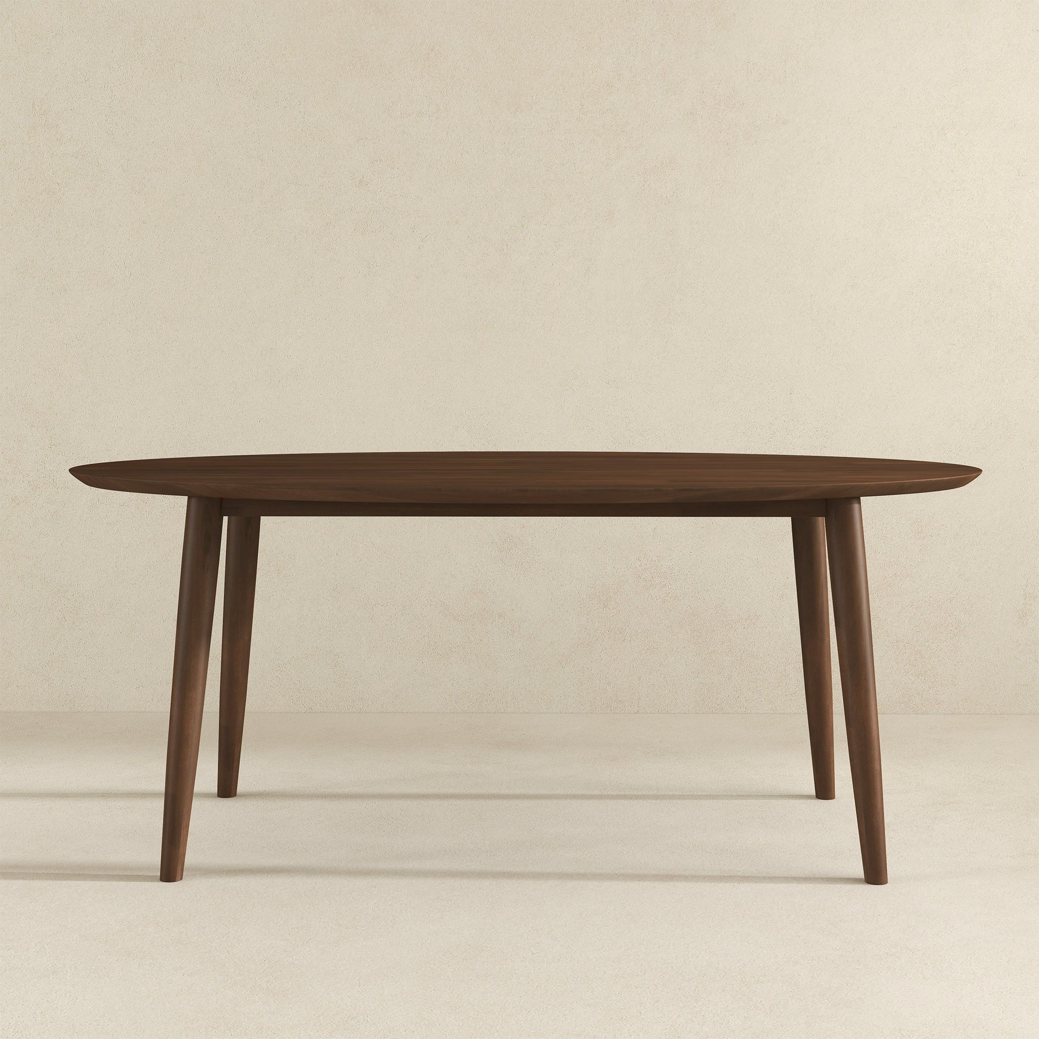 Ada - Mid-Century Modern Style Oval Dining Table