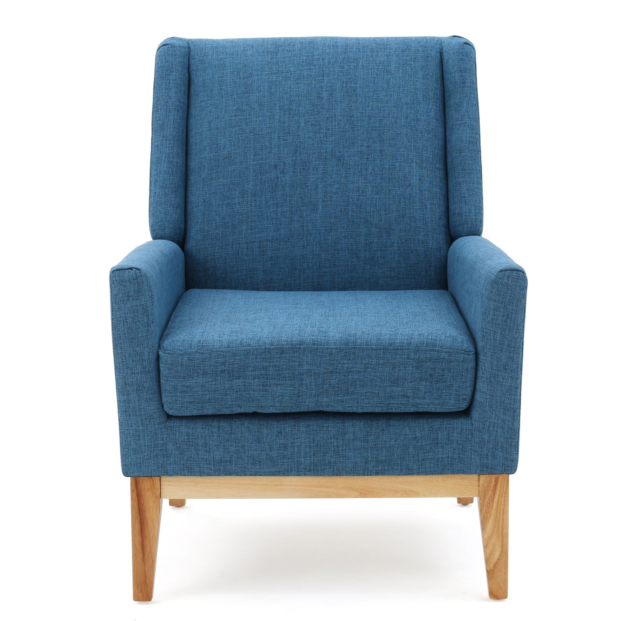 Modern Accent Chair With Padded Cushion Seat