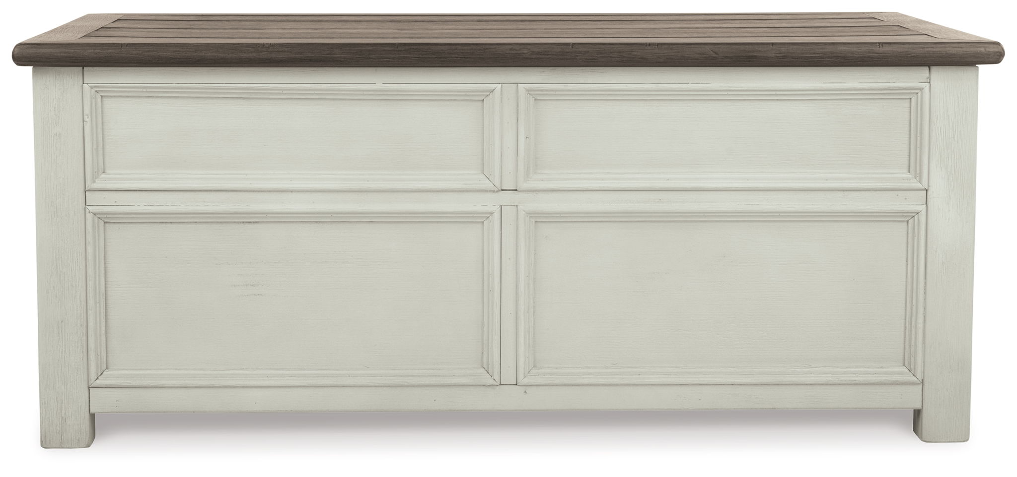 Bolanburg - Lift Top Cocktail Table - White / Brown / Beige