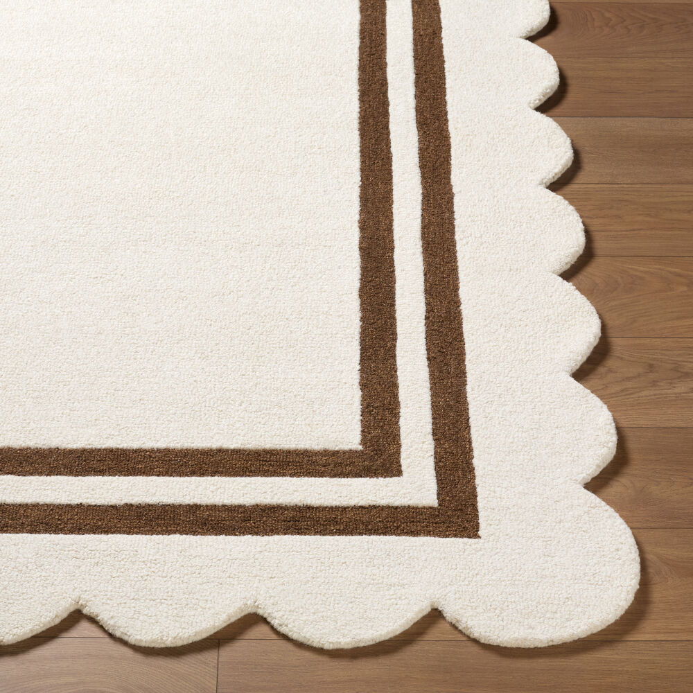 Scalloped Handmade Rug