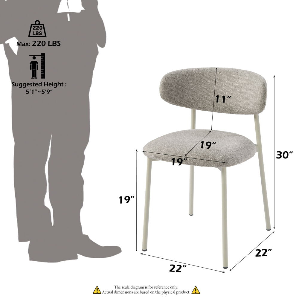 Ingram - Side Chair Set of 2) - Light Gray