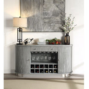 ACME Adalynn - Server - Weathered Gray Oak | Meri Furniture