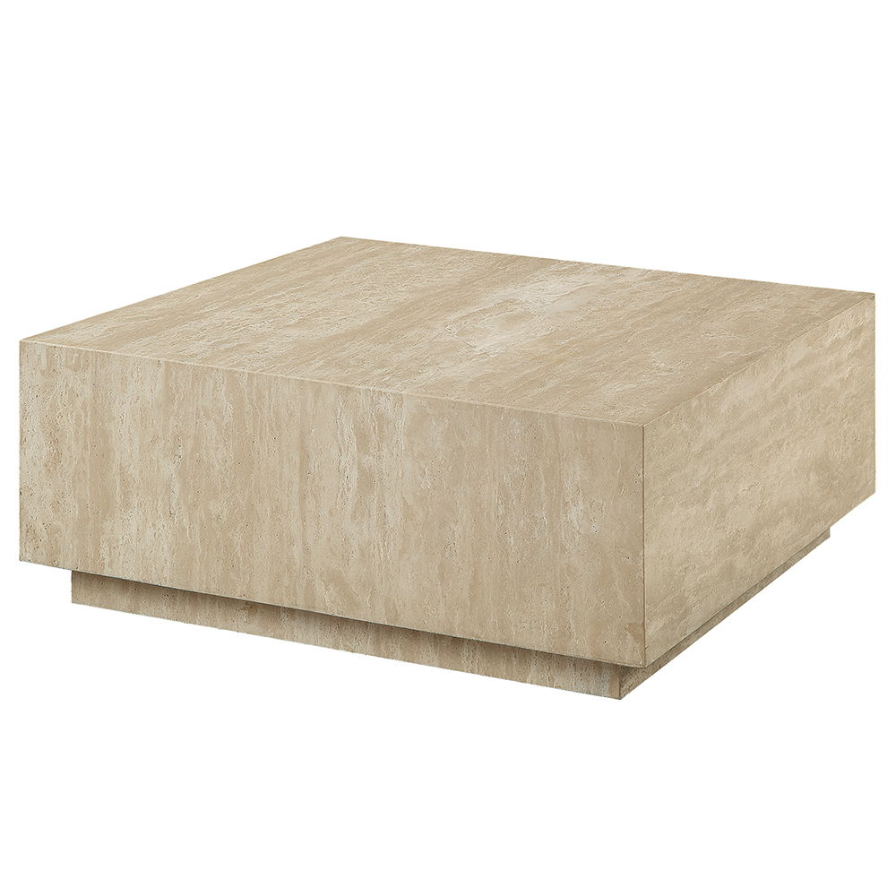 ACME Deon - Coffee Table - Beige Travertine | Meri Furniture