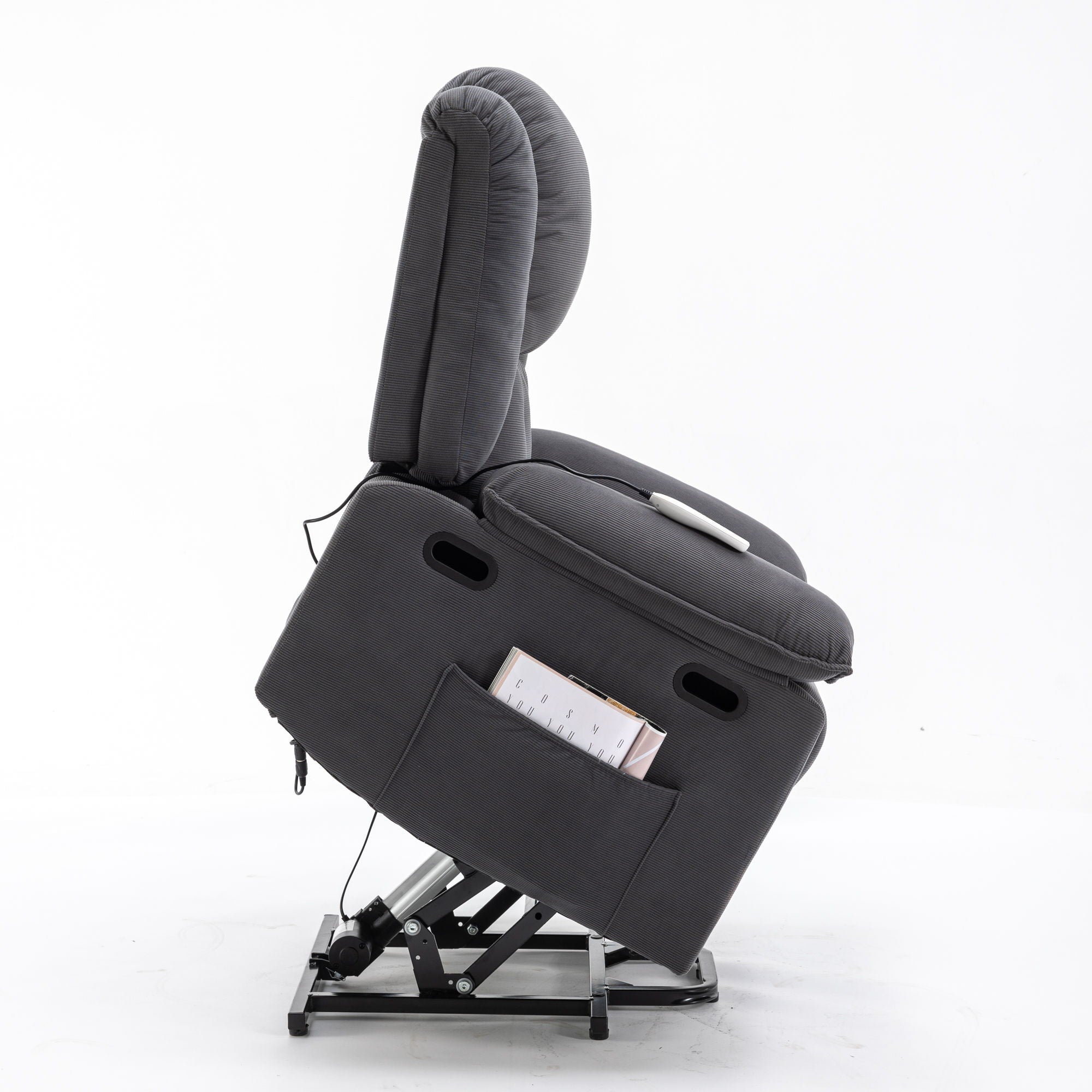 Massage Recliner Power Lift Chair With Adjustable Massage And Heating Function
