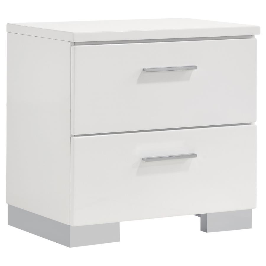 Coaster Fine Furniture Felicity - Bedroom Set With LED Mirror | Meri Furniture
