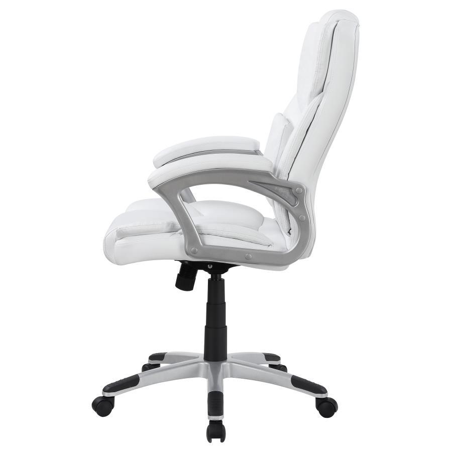 Coaster Fine Furniture Kaffir - Upholstered Adjustable Home Office Desk Chair | Meri Furniture