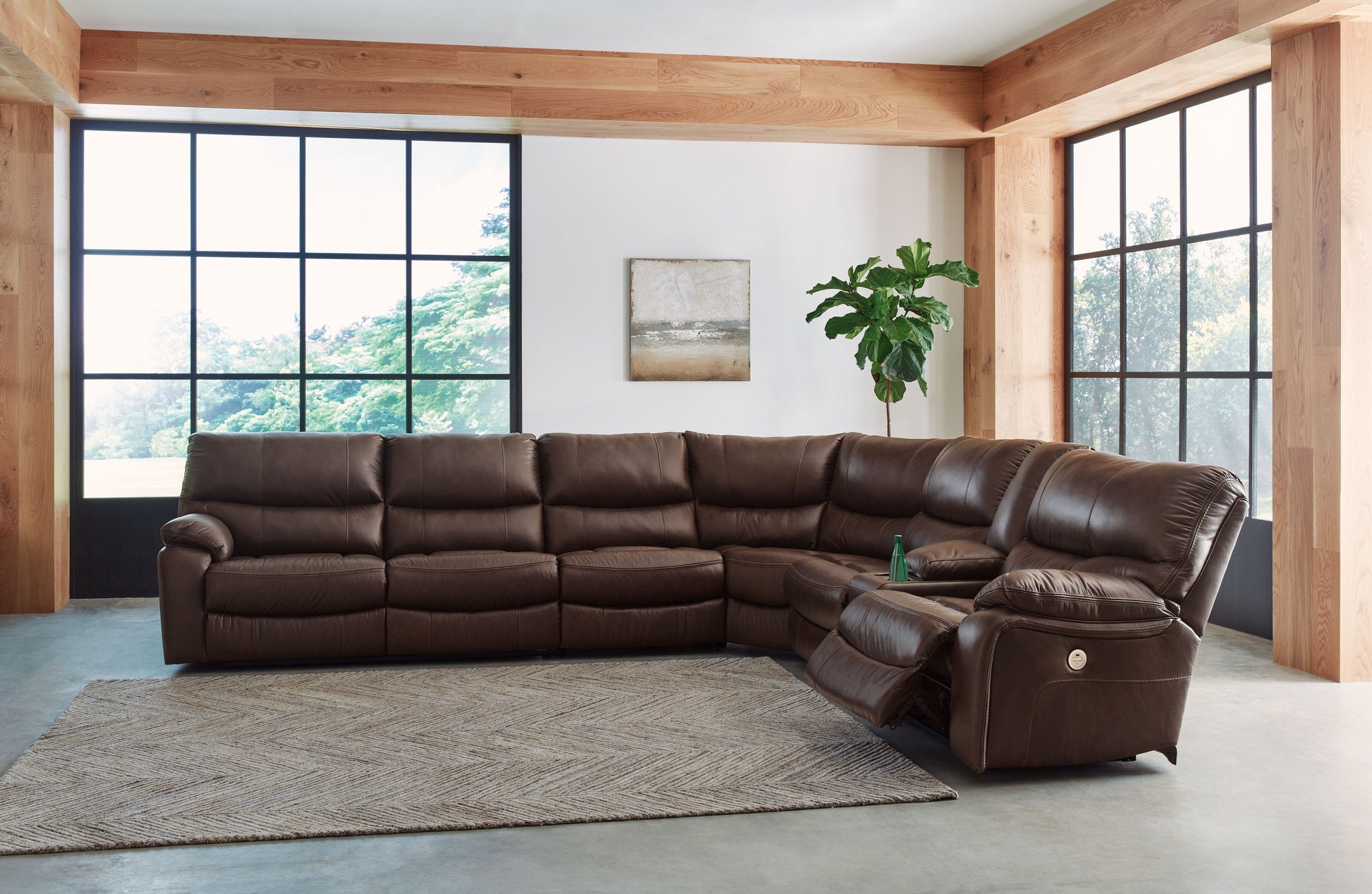 Signature Design by Ashley® Family Circle - Power Reclining Sectional | Meri Furniture