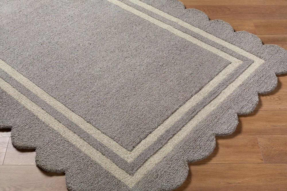 Scalloped Handmade Rug