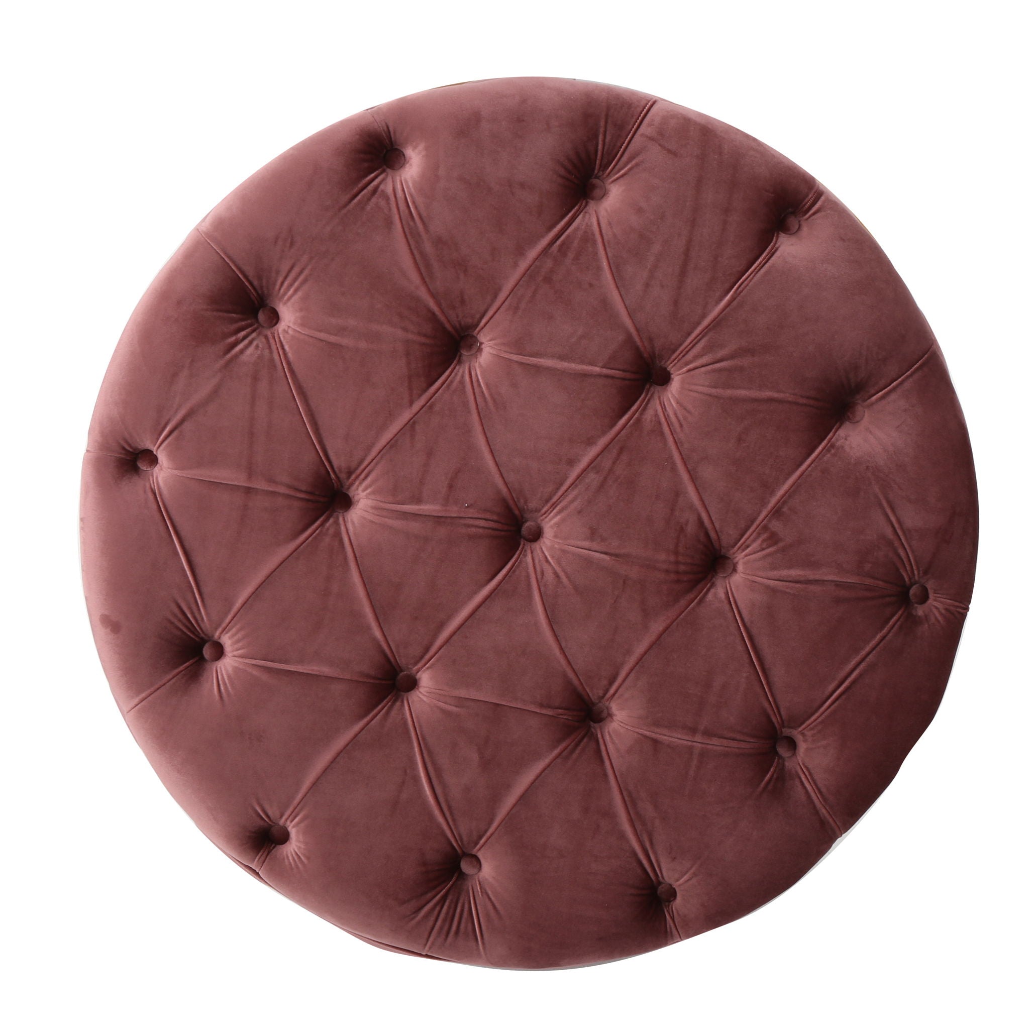 Modern Glam Ottoman Velvet