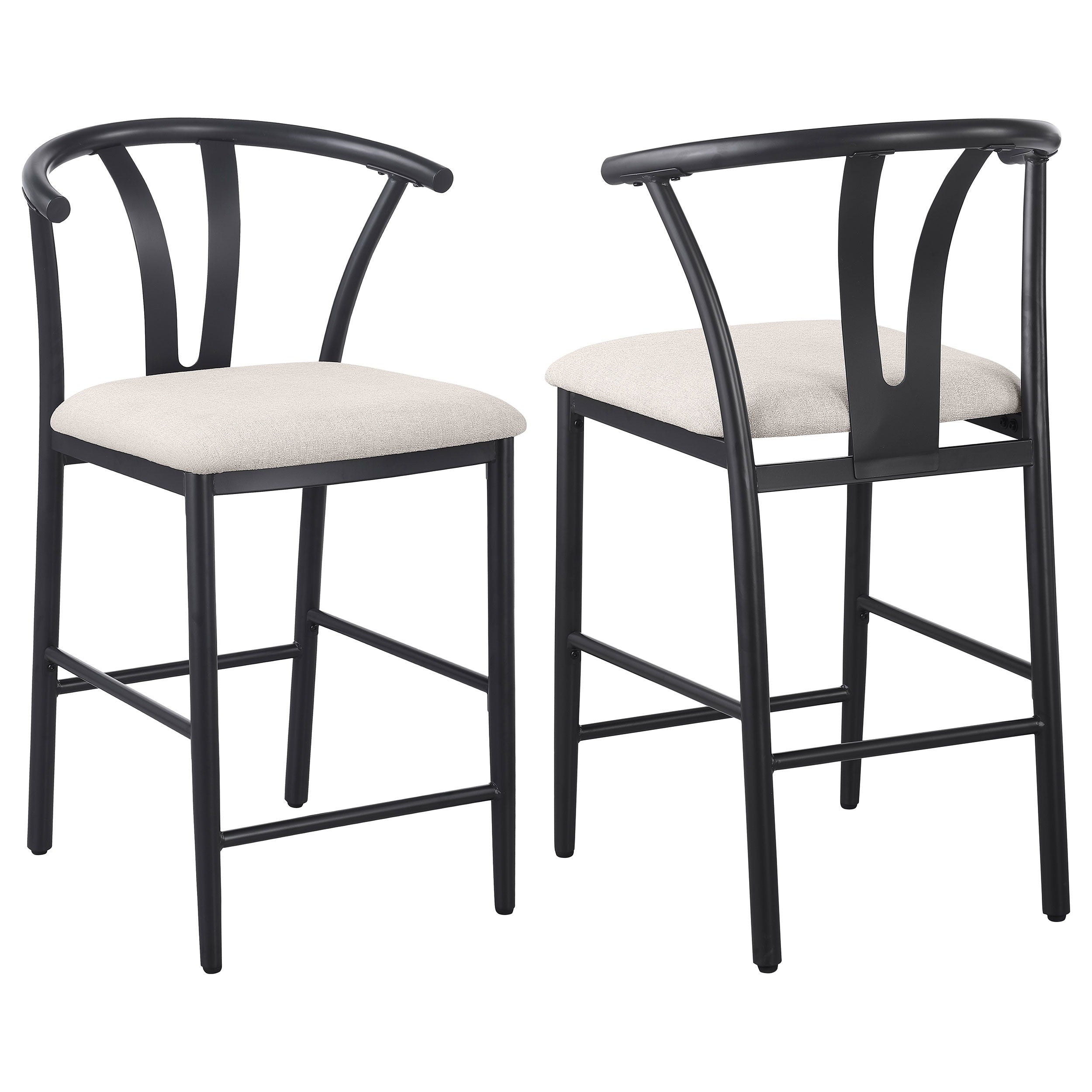 Coaster Fine Furniture Dolman - Counter Height Dining Side Chair (Set of 2) | Meri Furniture