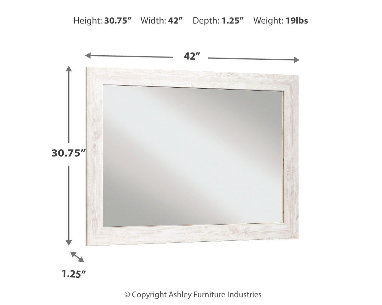 Ashley Furniture Paxberry - Brown Light - Bedroom Accent Mirror | Meri Furniture