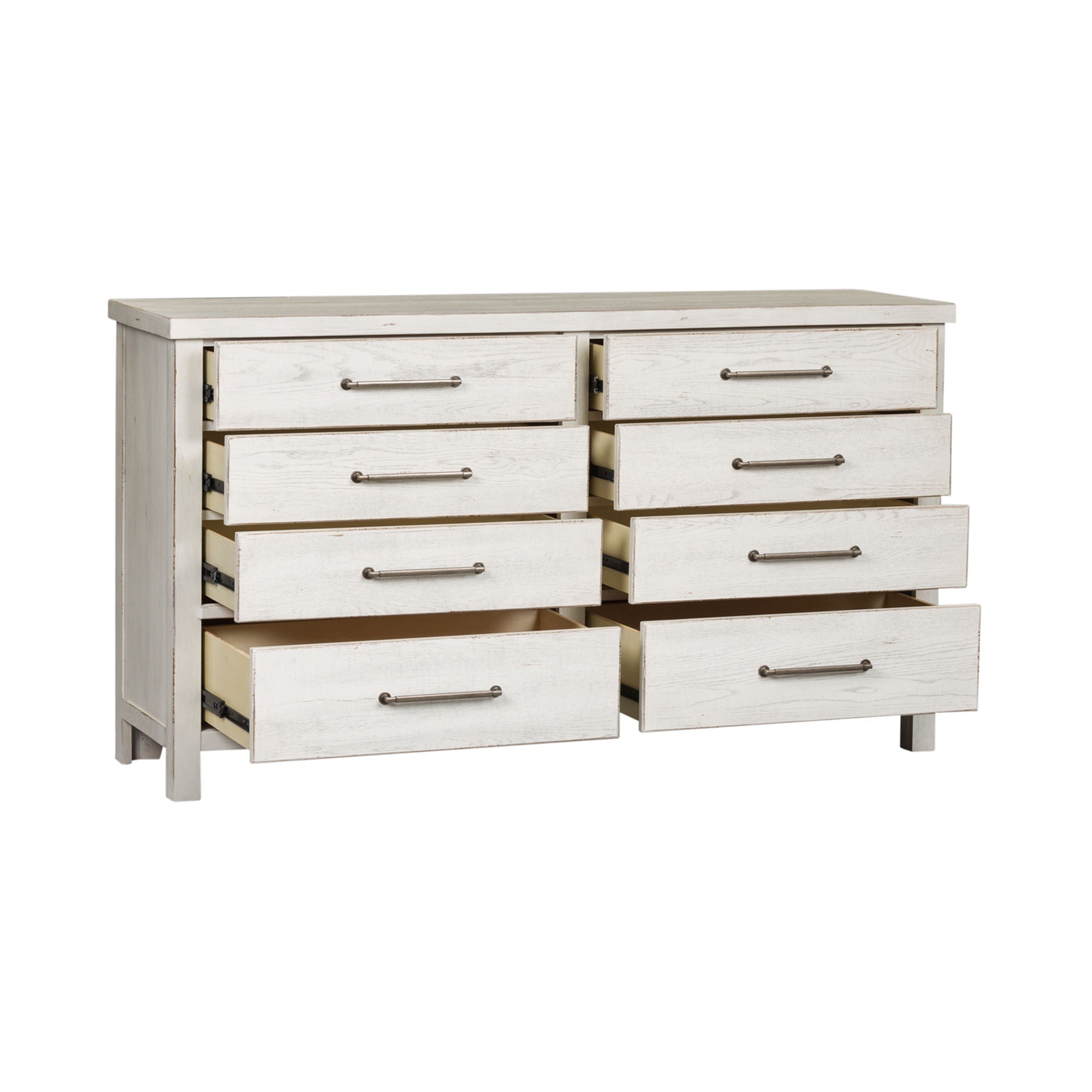 Liberty Furniture Modern Farmhouse - 8 Drawer Dresser | Meri Furniture