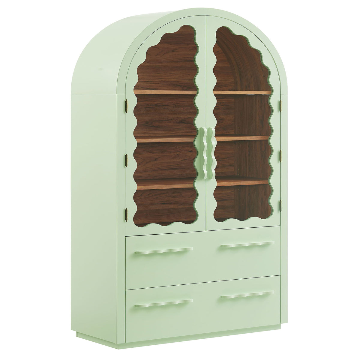 Rory 76 Inch Arched  Display Cabinet by Modway