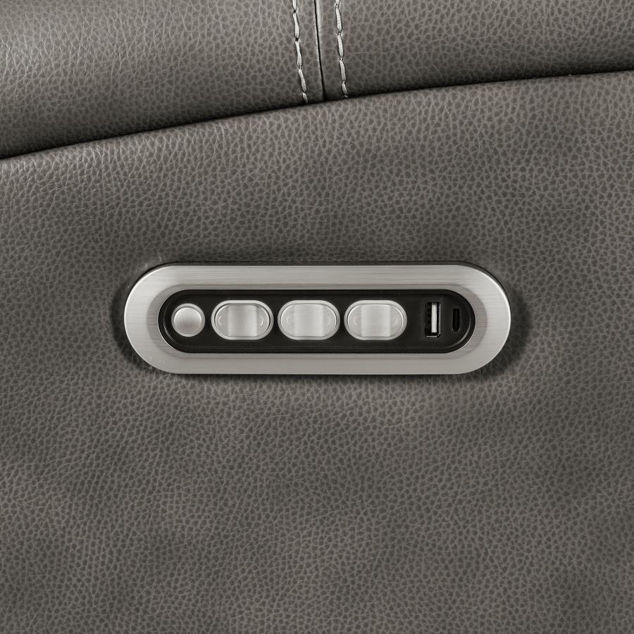 Brickston - Triple Power Reclining Sofa Set