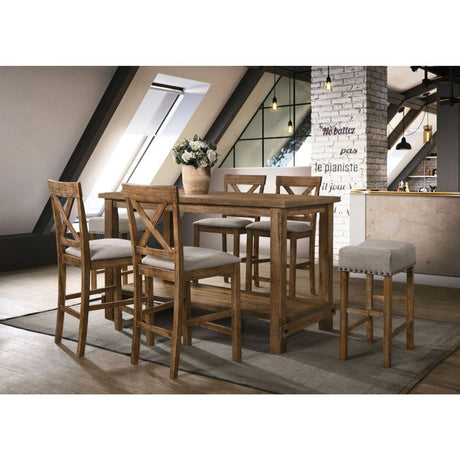 ACME Martha II - Counter Height Table | Meri Furniture