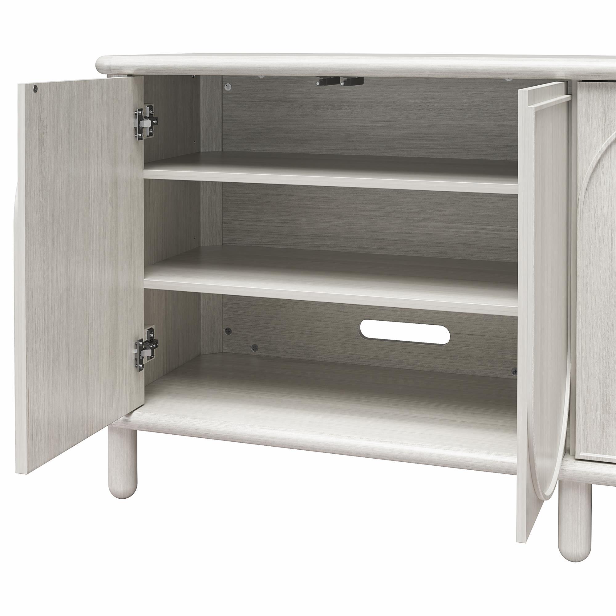 Selena - Credenza - Rustic White