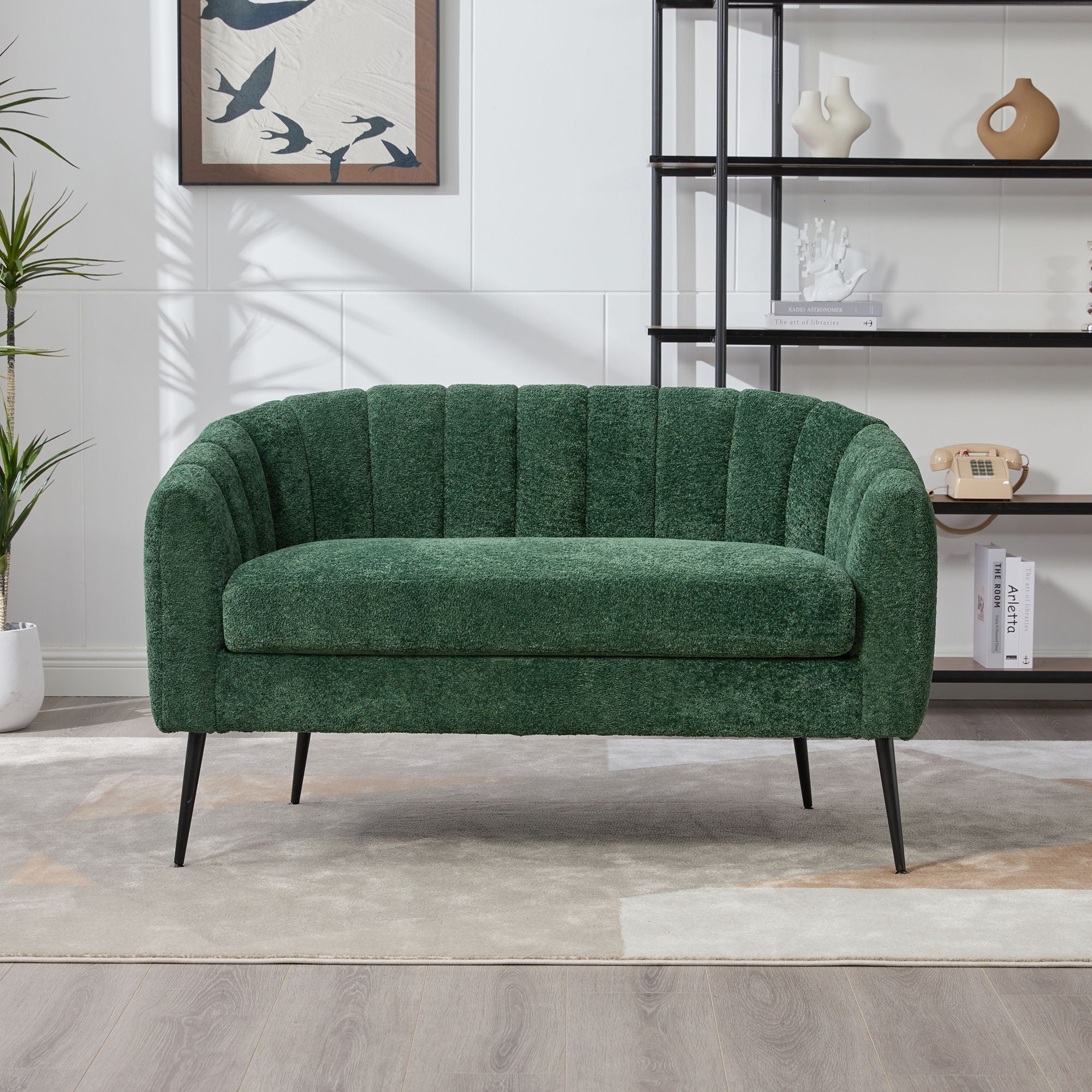 Glam Mini Loveseat, Accent Couch