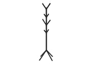 Coat Rack, Hall Tree, Free Standing, 8 Hooks, Entryway, Contemporary & Modern