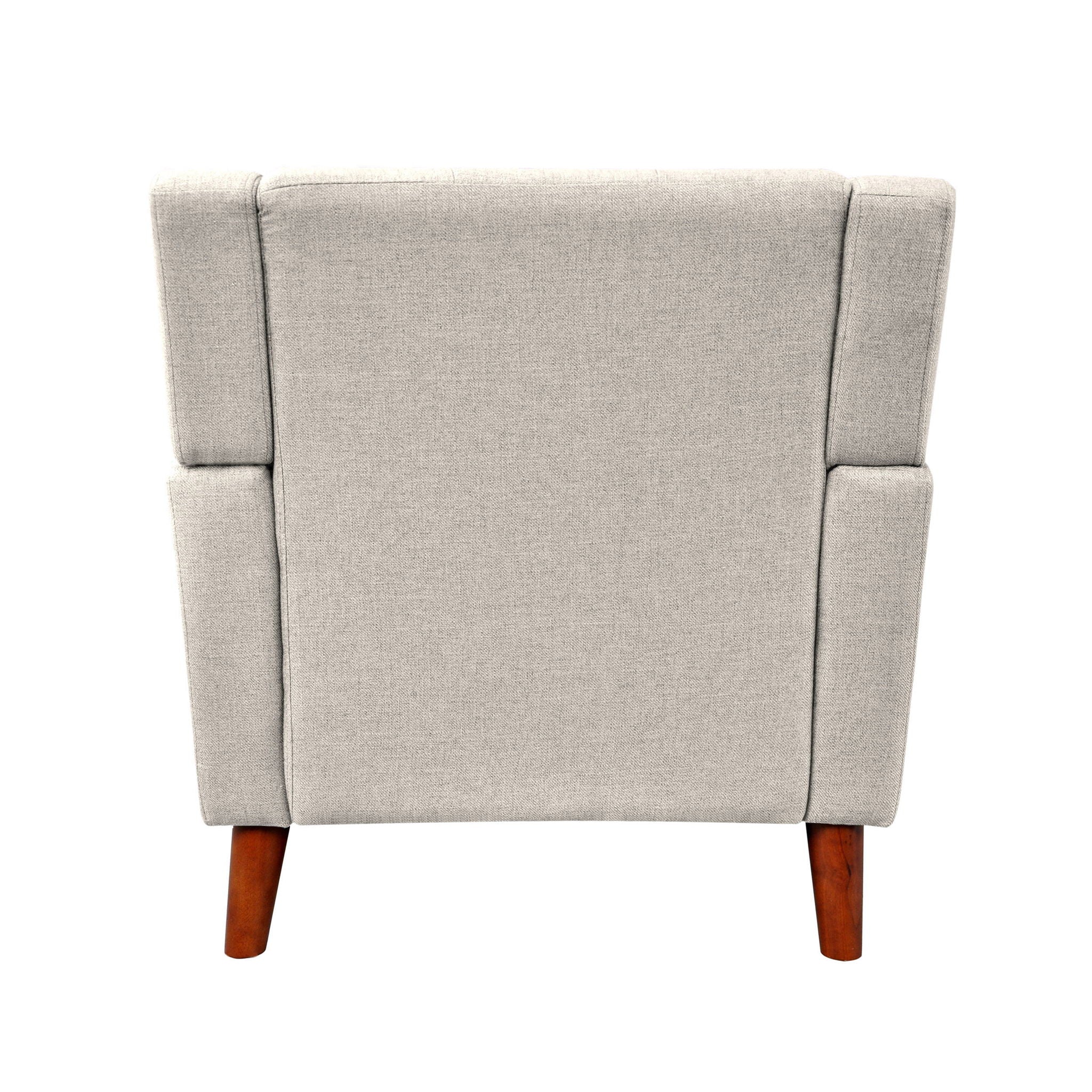 Luminaesque - Fabric Upholstered Armchair With Tufted Back