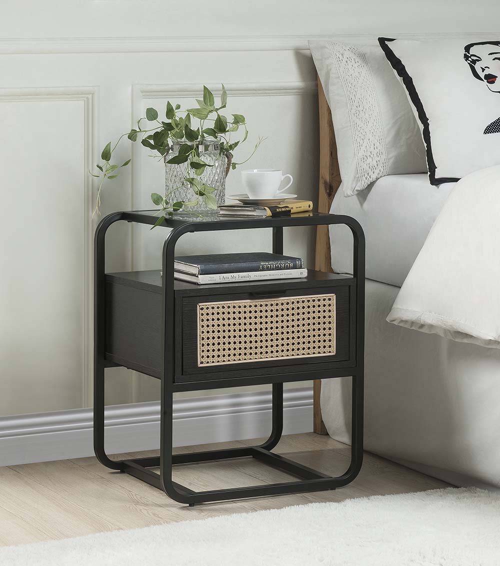 ACME Colson - Accent Table - Black Finish | Meri Furniture