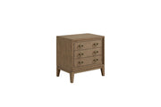 3 Drawer Nightstand With USB - Latte