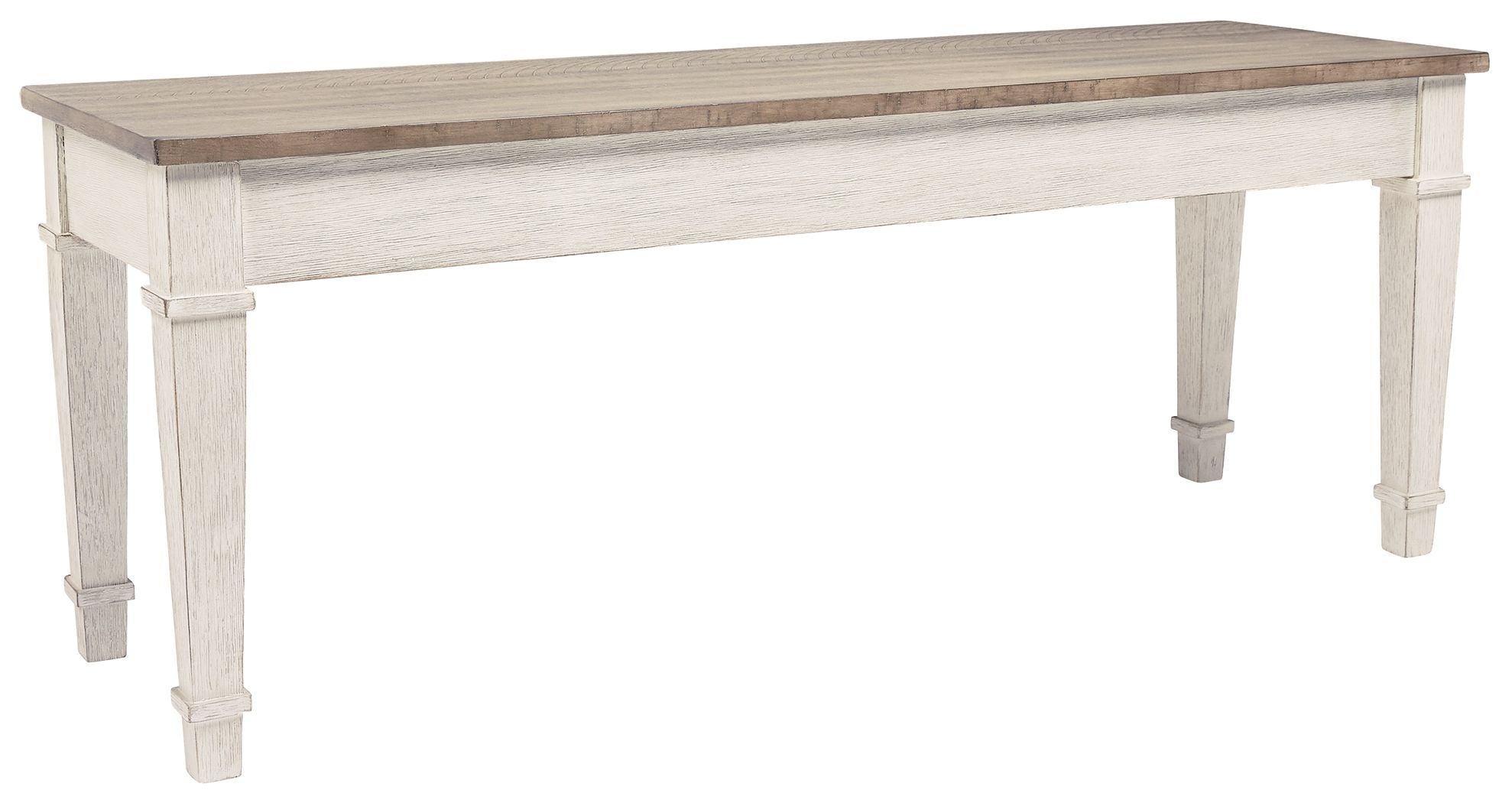 Signature Design by Ashley® Skempton - White - Storage Bench | Meri Furniture