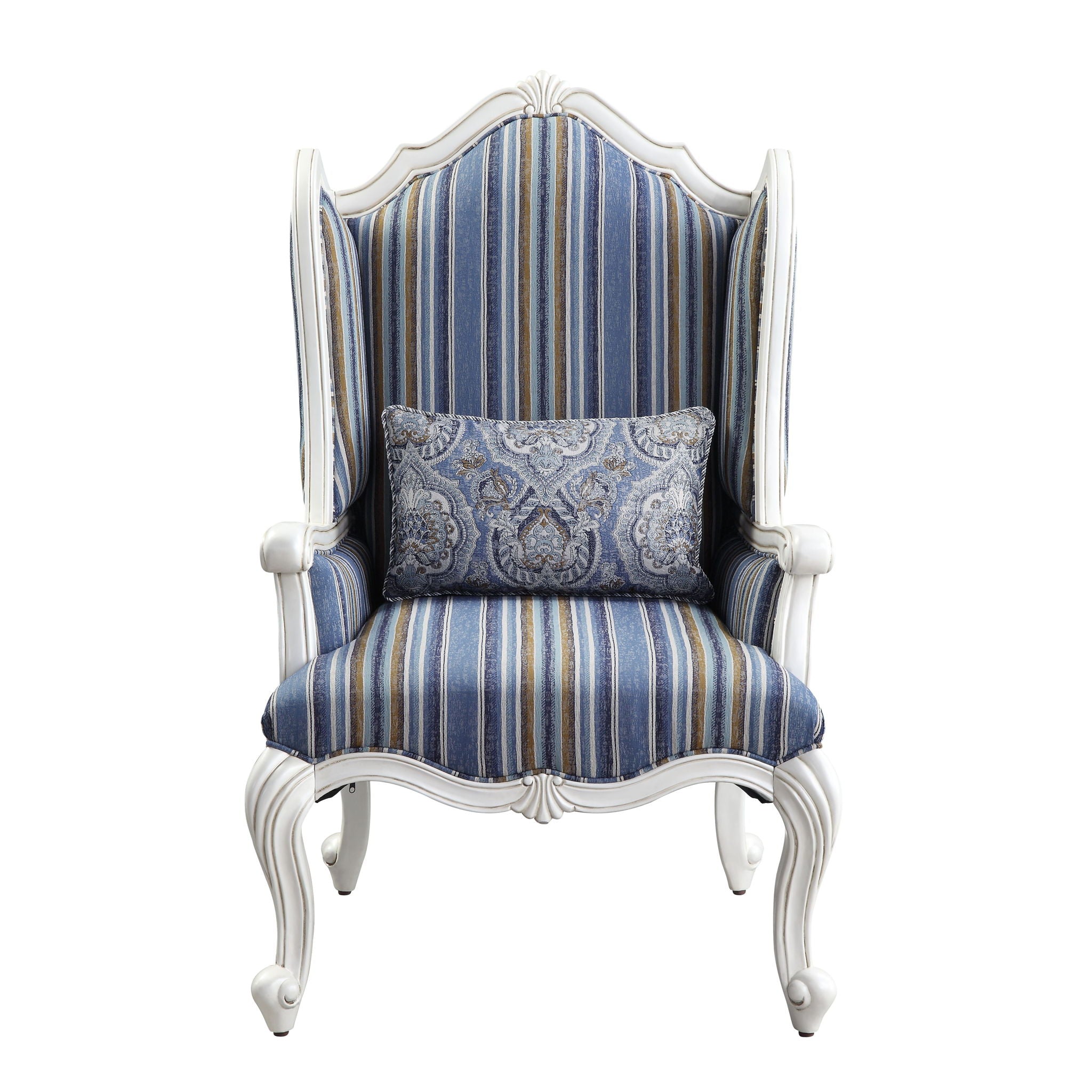 Ciddrenar - Chair With Pillow - Fabric & White