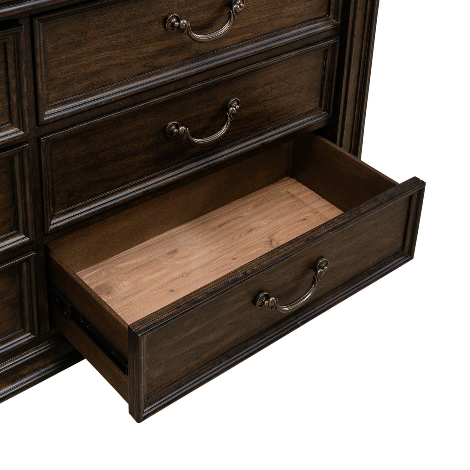 Provence Park - Dresser & Mirror - Brown