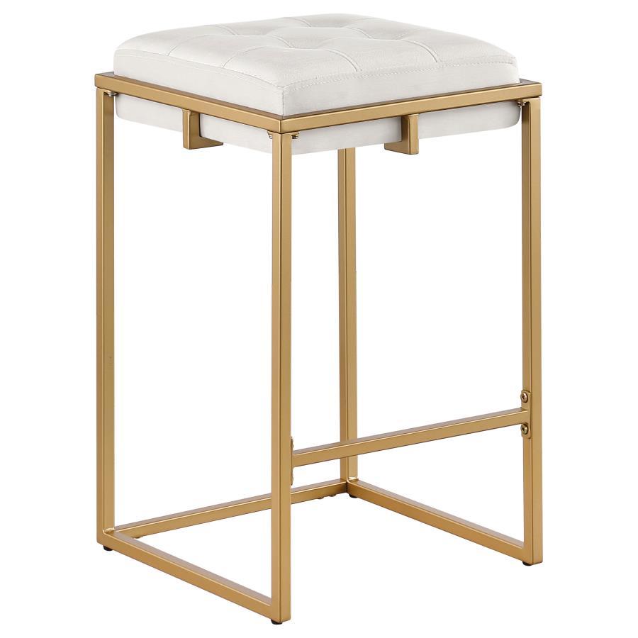 Coaster Fine Furniture Nadia - Upholstered Backless Stool (Set of 2) | Meri Furniture